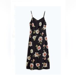 Gilli Floral Black Maxi Dress NWTS Size S